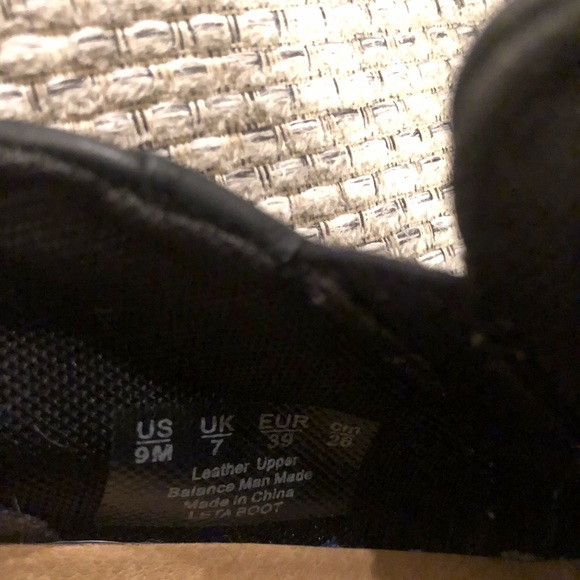 Dr Scholls Leather Suede Black Sneakers - Picture 5 of 5